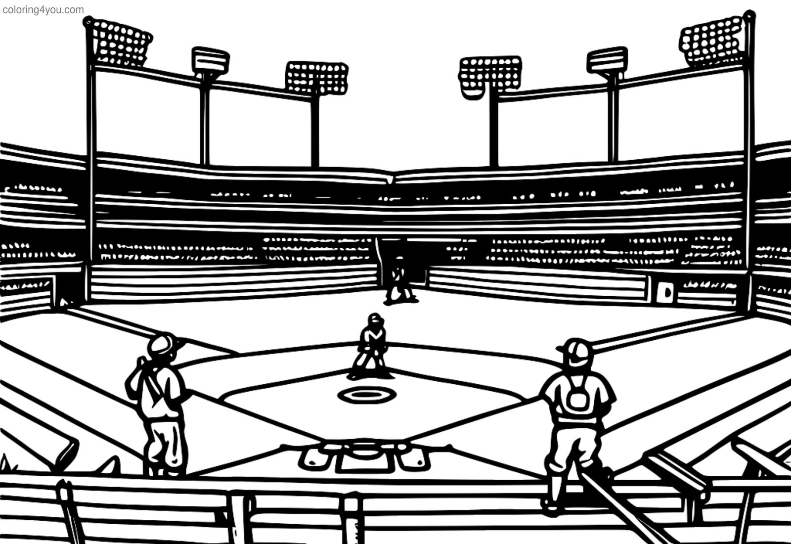Little League Baseball Catcher otthoni tányér mögött Little League Baseball Catcher otthoni tányér mögött