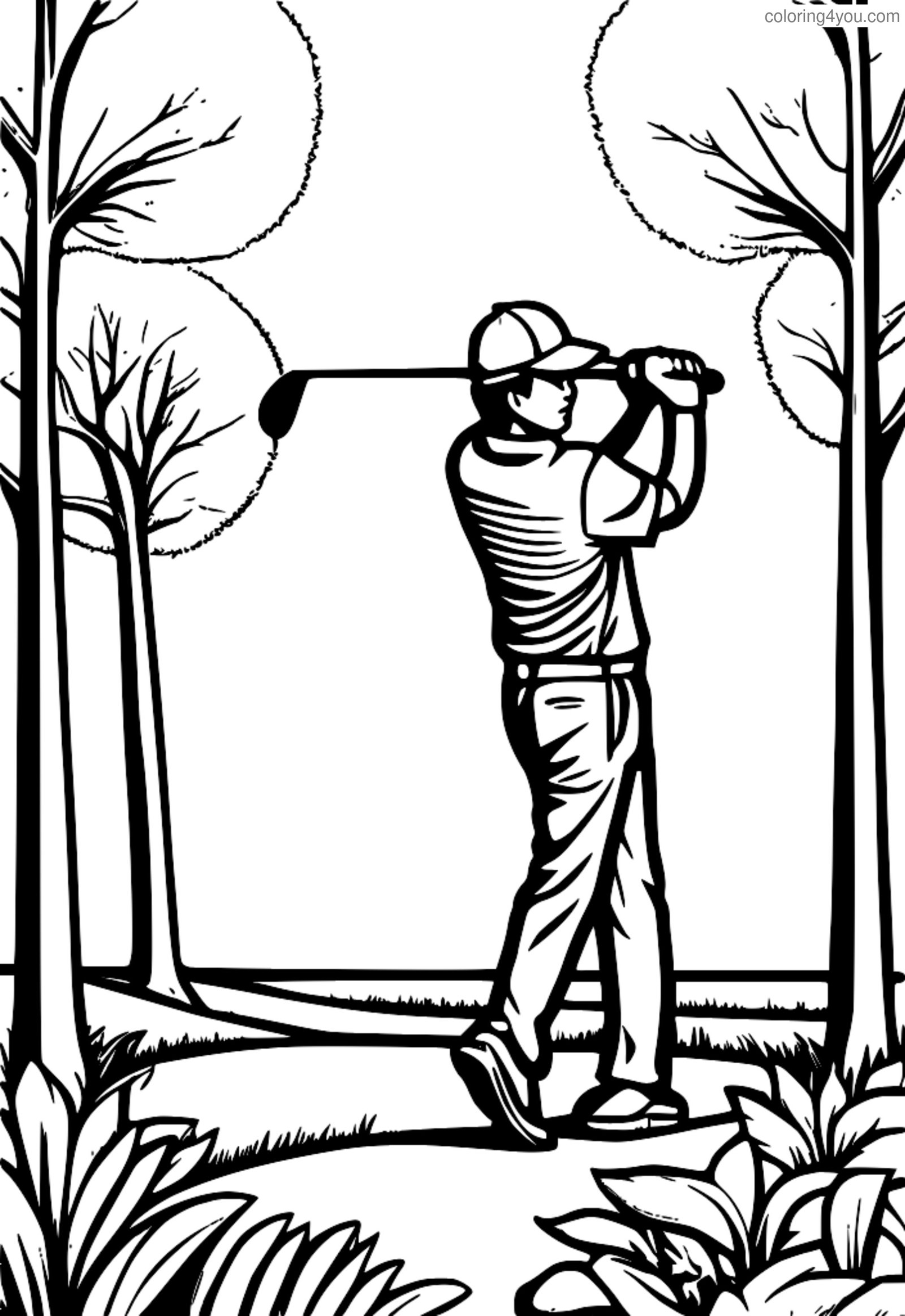 Người mới bắt đầu chơi golf vung gậy với người hướng dẫn Người mới bắt đầu chơi golf vung gậy với người hướng dẫn