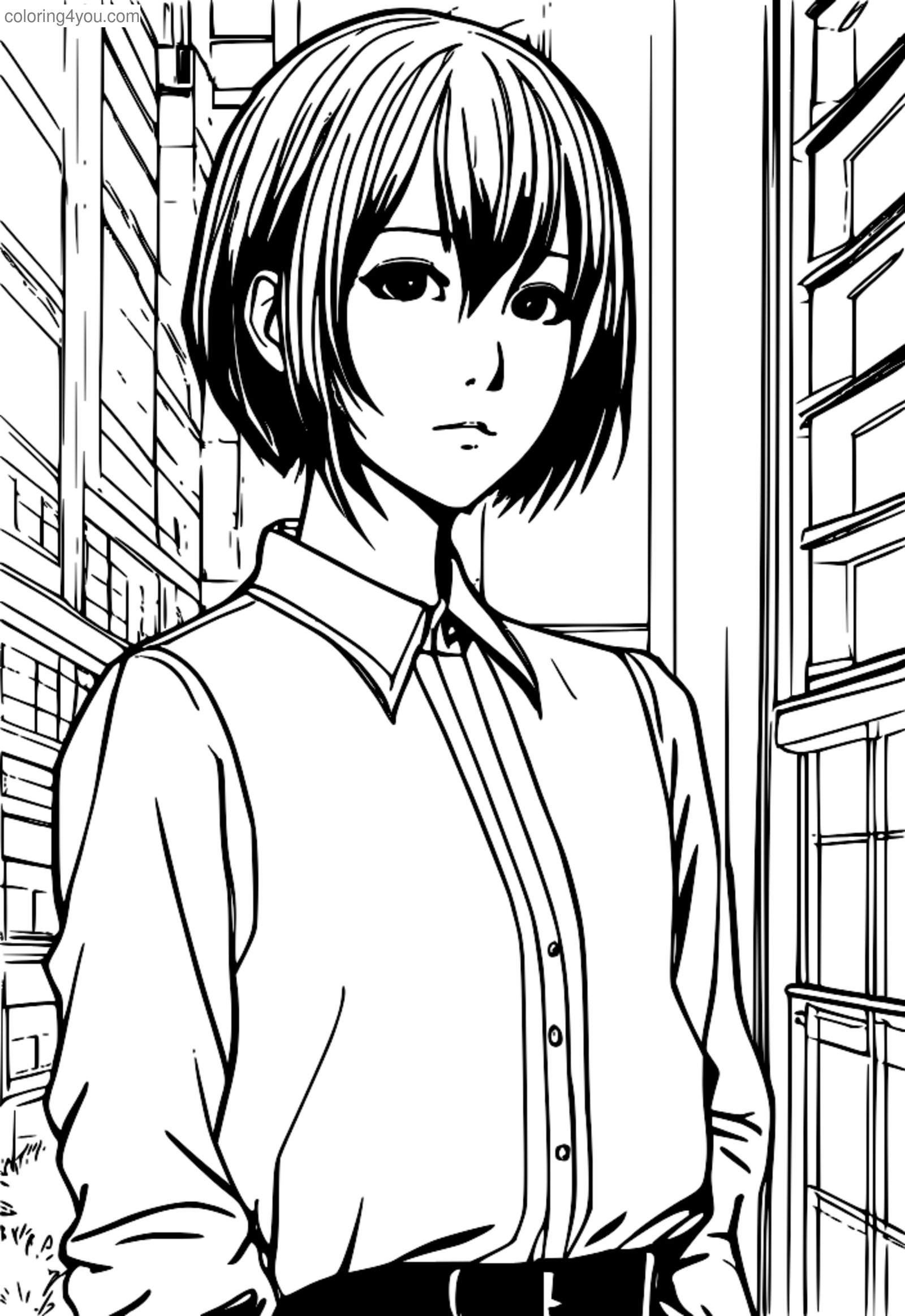 Touka Kitagawa de Tokyo Ghoul's Touka Kitagawa de Tokyo Ghoul's