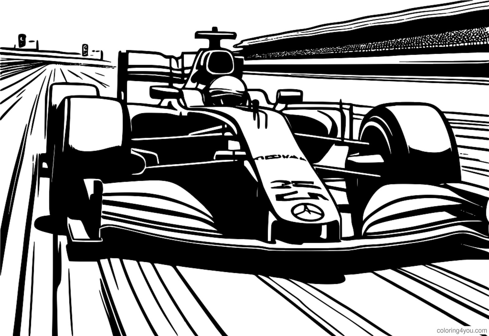 Formula 1 autosacīkstes trasē Formula 1 autosacīkstes trasē