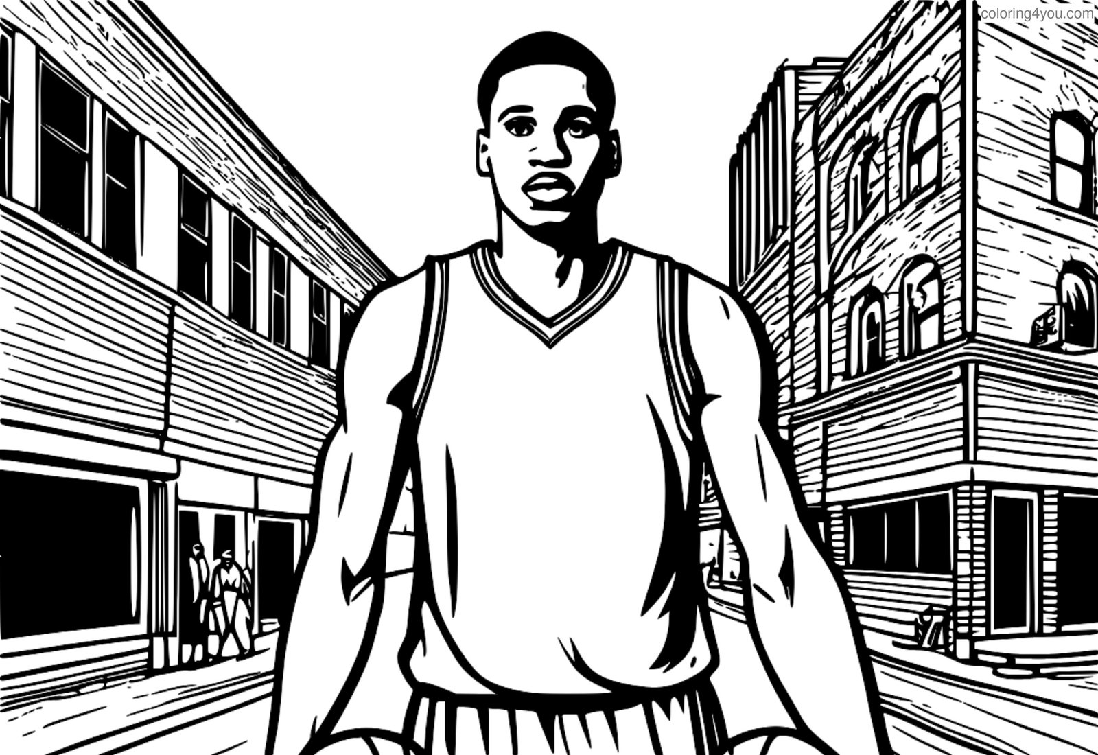 Un'immagine storica del basket con un giocatore o una squadra vintage. Un'immagine storica del basket con un giocatore o una squadra vintage.