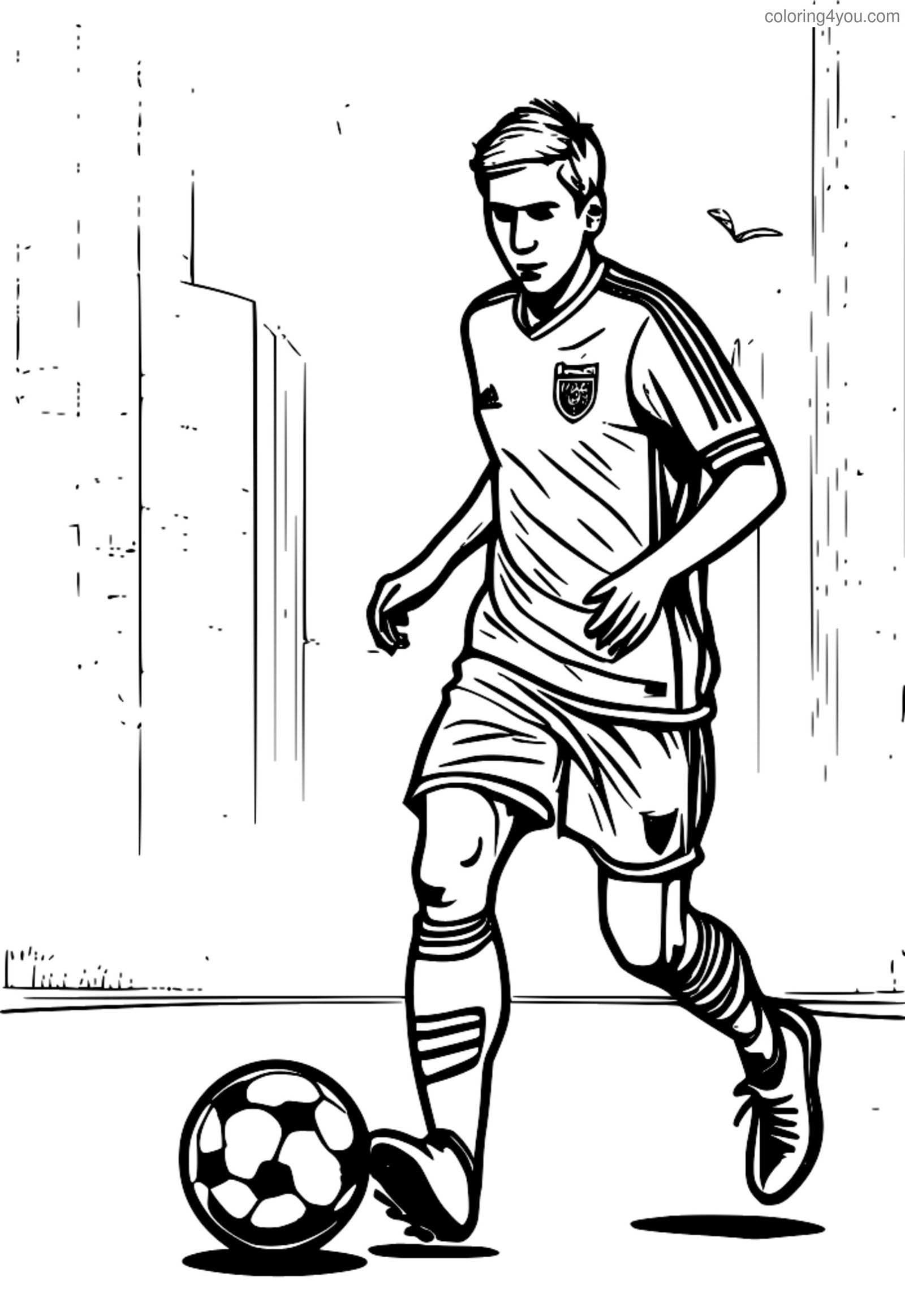 Plejer tal-futbol jipprova jikser rekord waqt li dribbling ballun Plejer tal-futbol jipprova jikser rekord waqt li dribbling ballun