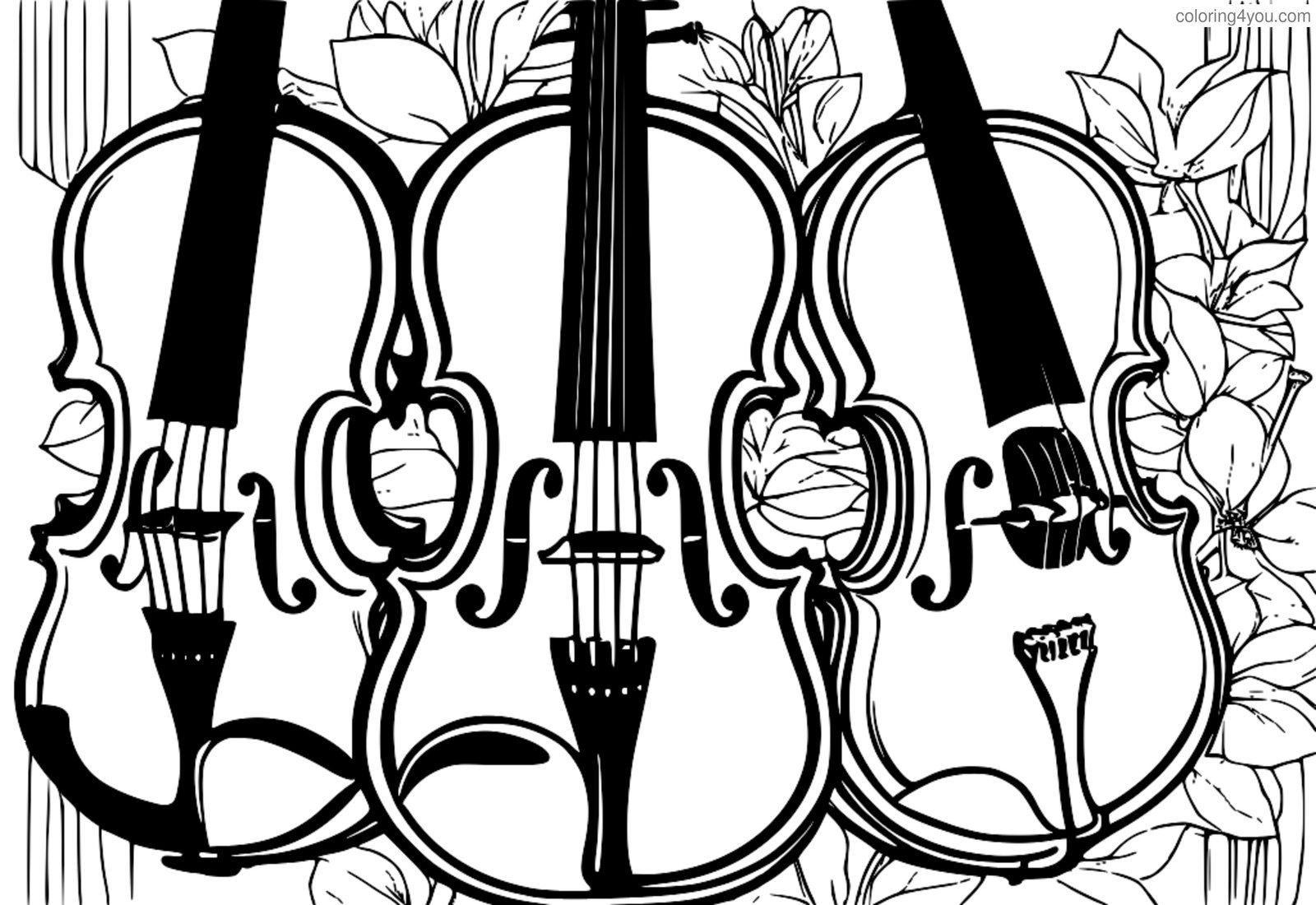 ilustrim i familjes së violinave ilustrim i familjes së violinave