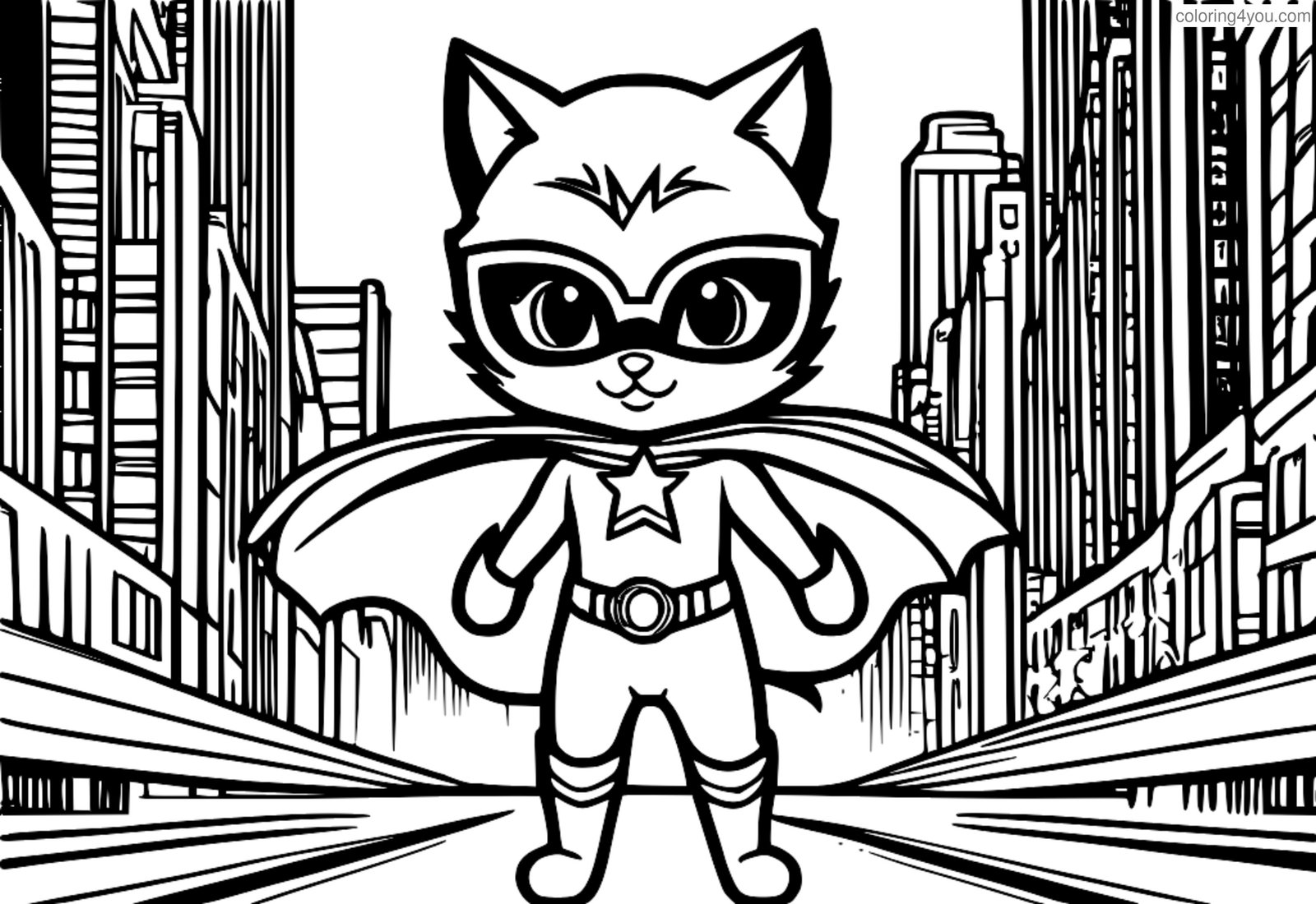 omaľovánka PJ Masks Mačka skákajúca cez žiariace Nightbreaker omaľovánka PJ Masks Mačka skákajúca cez žiariace Nightbreaker