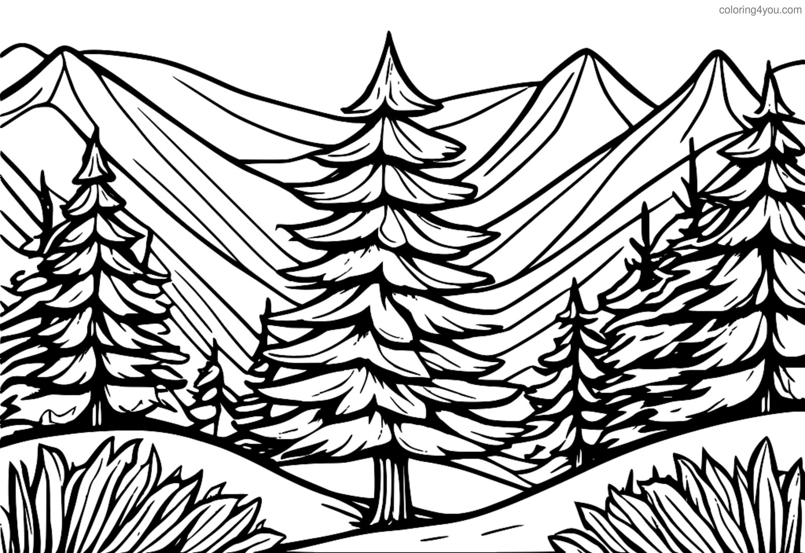 Spruce-ի տերևների գունազարդման էջերը երեխաների և մեծահասակների համար տպելու և գունավորելու համար Spruce-ի տերևների գունազարդման էջերը երեխաների և մեծահասակների համար տպելու և գունավորելու համար