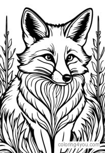 Péinteáil ealaíontóir Fox