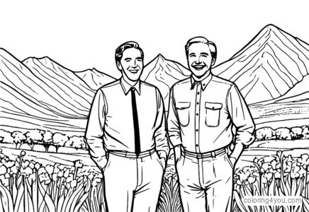 Victor Laszlo y Rick Blaine juntos, con el sonido de la música y gente riendo de fondo.