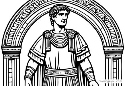 Roman Historians Wearing Classical Tunics