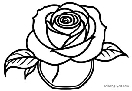 Feliz rosa roja en un jarrón