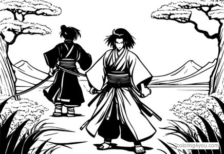 Samuraichamploo anime seriyasından Mugen Jennifer Lovely ilə tarla şumlayır