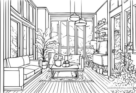 livro para colorir de Haerin da NewJeans