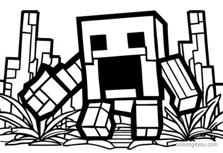 Creeper jede šaku zombija kao hranu