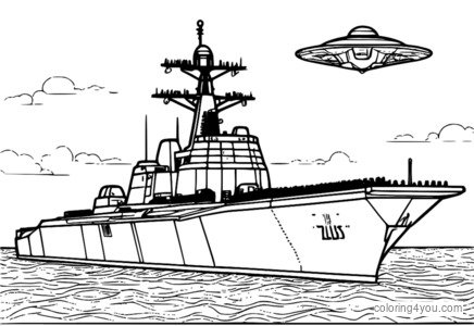 Radarové a elektronické bojové systémy USS Zumwalt amerického námorníctva.